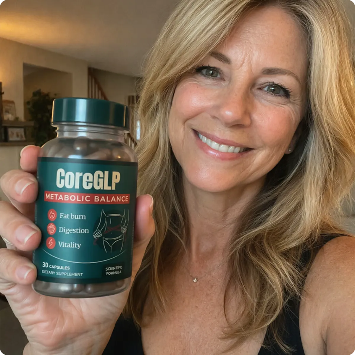 Frau hält CoreGLP